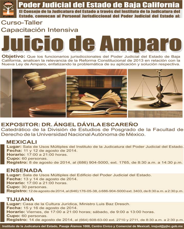 Descripci�n: C:\Users\Usuario\Desktop\Documents\INSTITUTO\DISE�OS\2014\Capacitaci�n Intensiva Juicio de Amparo\cartel.jpg